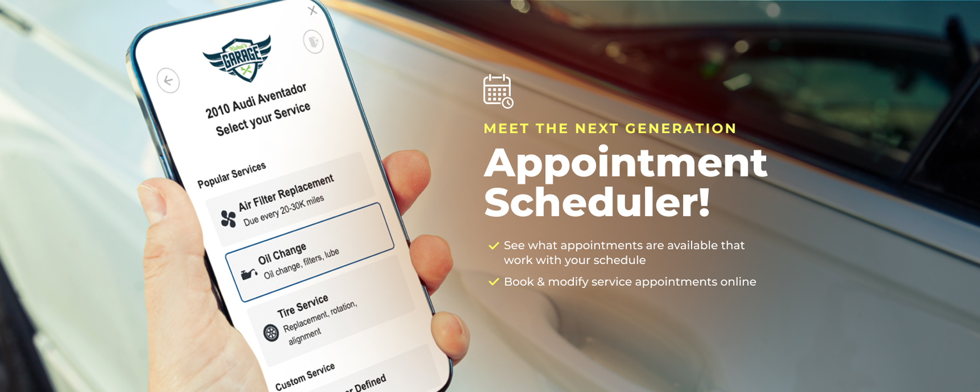 Live Scheduler | Middle Country Automotive